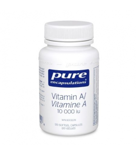 Pure Encapsulations Vitamin A 10000 IU 120 Capsules | Unbeatable Prices, Daily Deals | VITASHOP