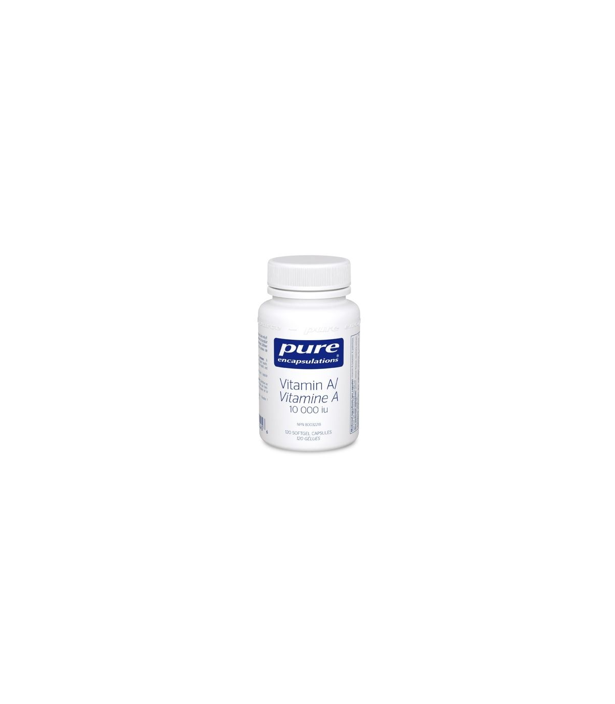 Pure Encapsulations Vitamin A 10000 IU 120 Capsules | 每天不同折扣, 全网最低价格 | 种类齐全的保健品店铺 VITASHOP, 只有你想不到, 没有你买不到 !