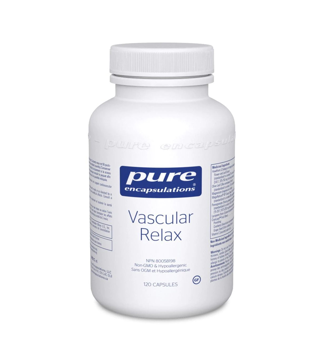 Vascular Relax 120 Capsules | Safest & Easiest Shopping Vitamins Online | VITASHOP