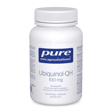 Pure Encapsulations Ubiquinol-QH 100 mg 60 Softgels | 每天不同折扣, 全网最低价格 | 种类齐全的保健品店铺 VITASHOP, 只有你想不到, 没有你买不到 !