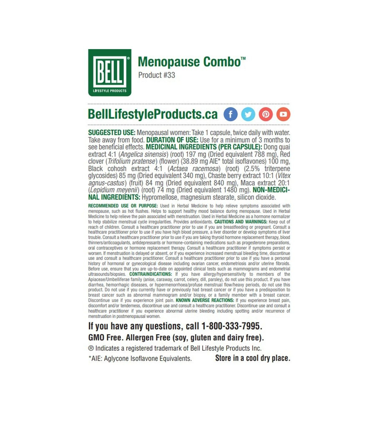 Bell Lifestyle Menopause Combo 60 Capsules | 每天不同折扣, 全网最低价格 | 种类齐全的保健品店铺 VITASHOP, 只有你想不到, 没有你买不到 !
