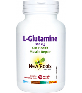 New Roots L-Glutamine 500 mg 50 Capsules | 每天不同折扣, 全网最低价格 | 种类齐全的保健品店铺 VITASHOP, 只有你想不到, 没有你买不到 !
