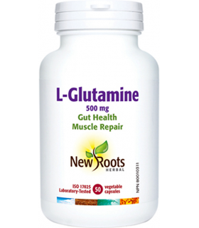 New Roots L-Glutamine 500 mg 50 Capsules | 每天不同折扣, 全网最低价格 | 种类齐全的保健品店铺 VITASHOP, 只有你想不到, 没有你买不到 !