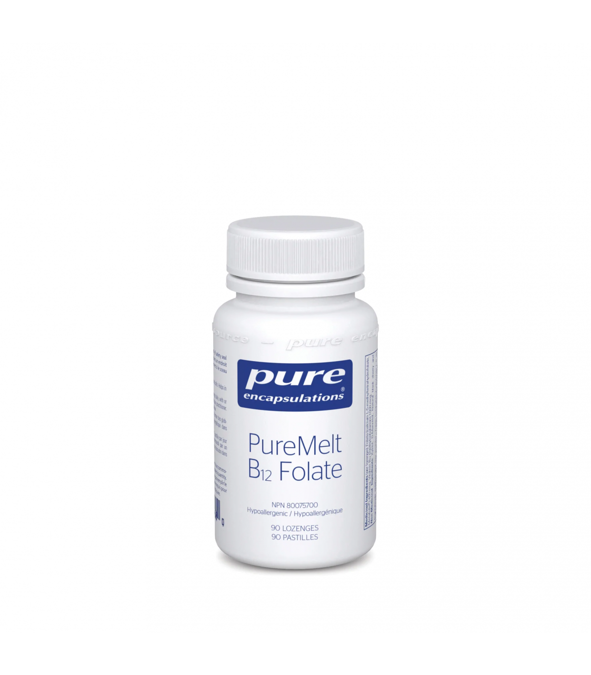 Pure Encapsulations PureMelt B12 Folate 90 loz | 每天不同折扣, 全网最低价格 | 种类齐全的保健品店铺 VITASHOP, 只有你想不到, 没有你买不到 !