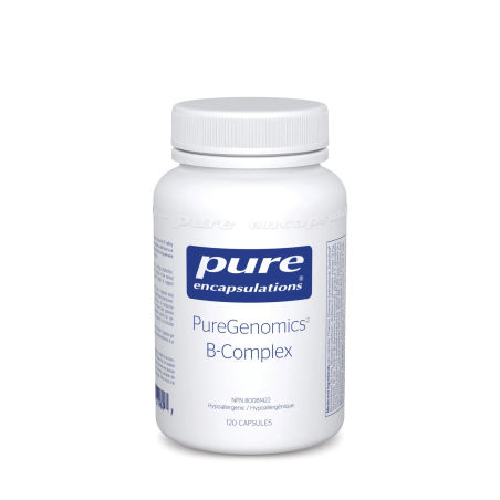 Pure Encapsulations PureGenomics B-Complex 120 Capsules | 每天不同折扣, 全网最低价格 | 种类齐全的保健品店铺 VITASHOP, 只有你想不到, 没有你买不到 !