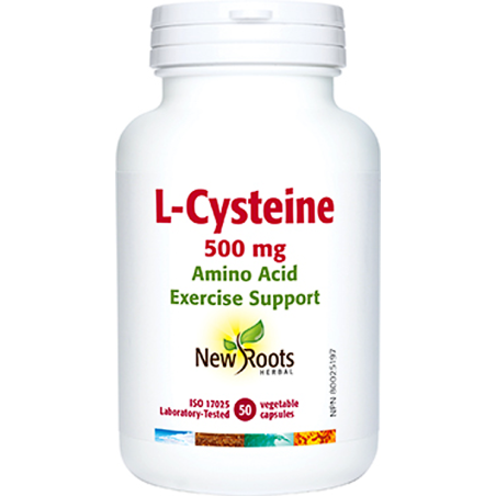 New Roots 뉴 루츠 L-시스테인 500mg 아미노산 50캡슐 | 매일 업데이트되는 특가 상품 | VITASHOP