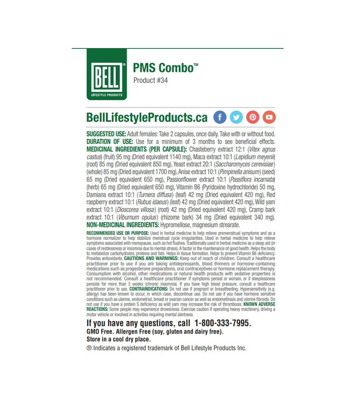 PMS Combo 60 Capsules | Safest & Easiest Shopping Vitamins Online | VITASHOP