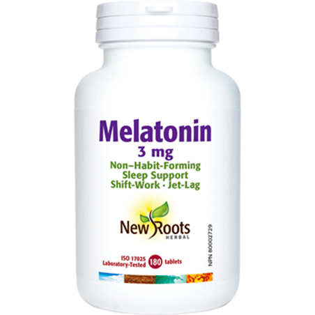 New Roots Melatonin 3 mg Sleep Support 180 Tablets | Unbeatable Prices, Daily Deals | VITASHOP