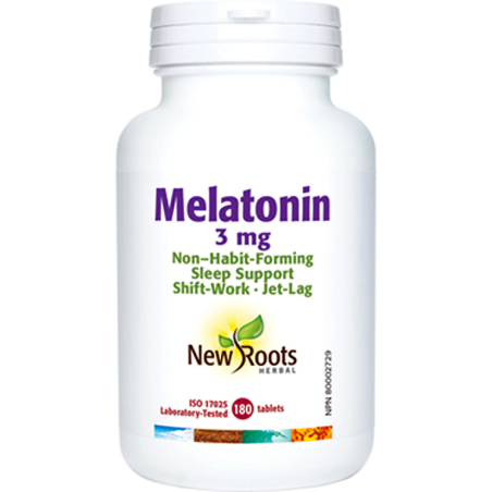 New Roots Melatonin 3 mg Sleep Support 180 Tablets | 每天不同折扣, 全网最低价格 | 种类齐全的保健品店铺 VITASHOP, 只有你想不到, 没有你买不到 !