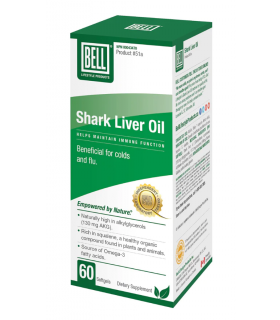 Shark Liver Oil 500 mg 60 Softgels | Safest & Easiest Shopping Vitamins Online | VITASHOP