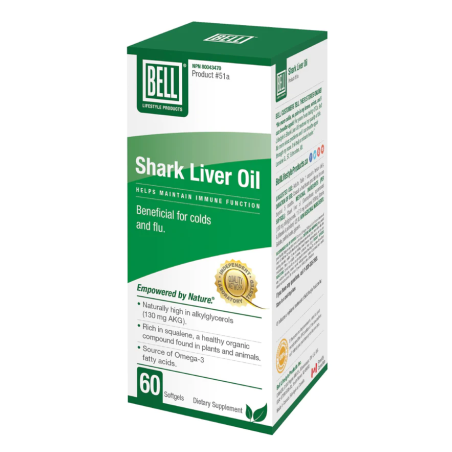 Bell Lifestyle 벨 라이프 스타일 상어 간유 500 mg 60 소프트젤 | 매일 업데이트되는 특가 상품 | VITASHOP