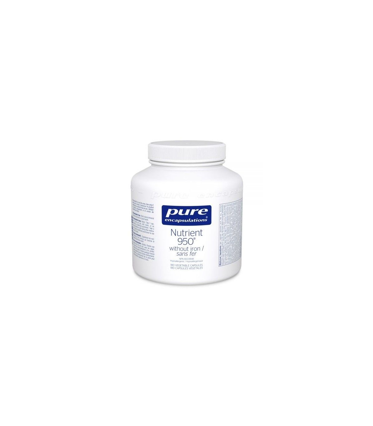 Pure Encapsulations Nutrient 950 without Iron 180 Capsules | Unbeatable Prices, Daily Deals | VITASHOP