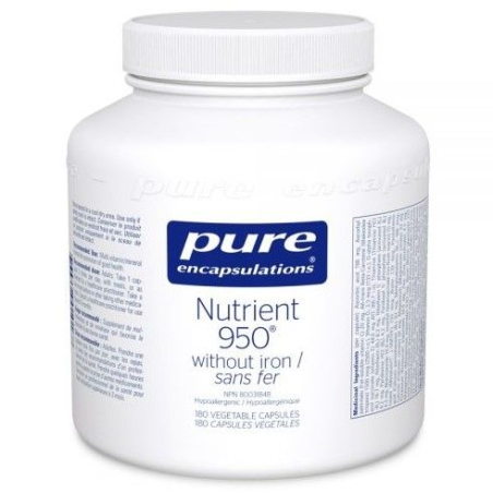 Pure Encapsulations Nutrient 950 without Iron 180 Capsules | Unbeatable Prices, Daily Deals | VITASHOP