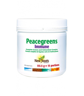 New Roots Peacegreens Immune 151.5 g | 每天不同折扣, 全网最低价格 | 种类齐全的保健品店铺 VITASHOP, 只有你想不到, 没有你买不到 !