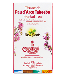 New Roots Pau d’Arco Taheebo Herbal Tea 20 Teabags | 每天不同折扣, 全网最低价格 | 种类齐全的保健品店铺 VITASHOP, 只有你想不到, 没有你买不到 !