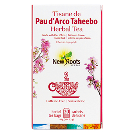 New Roots Pau d’Arco Taheebo Herbal Tea 20 Teabags | 每天不同折扣, 全网最低价格 | 种类齐全的保健品店铺 VITASHOP, 只有你想不到, 没有你买不到 !