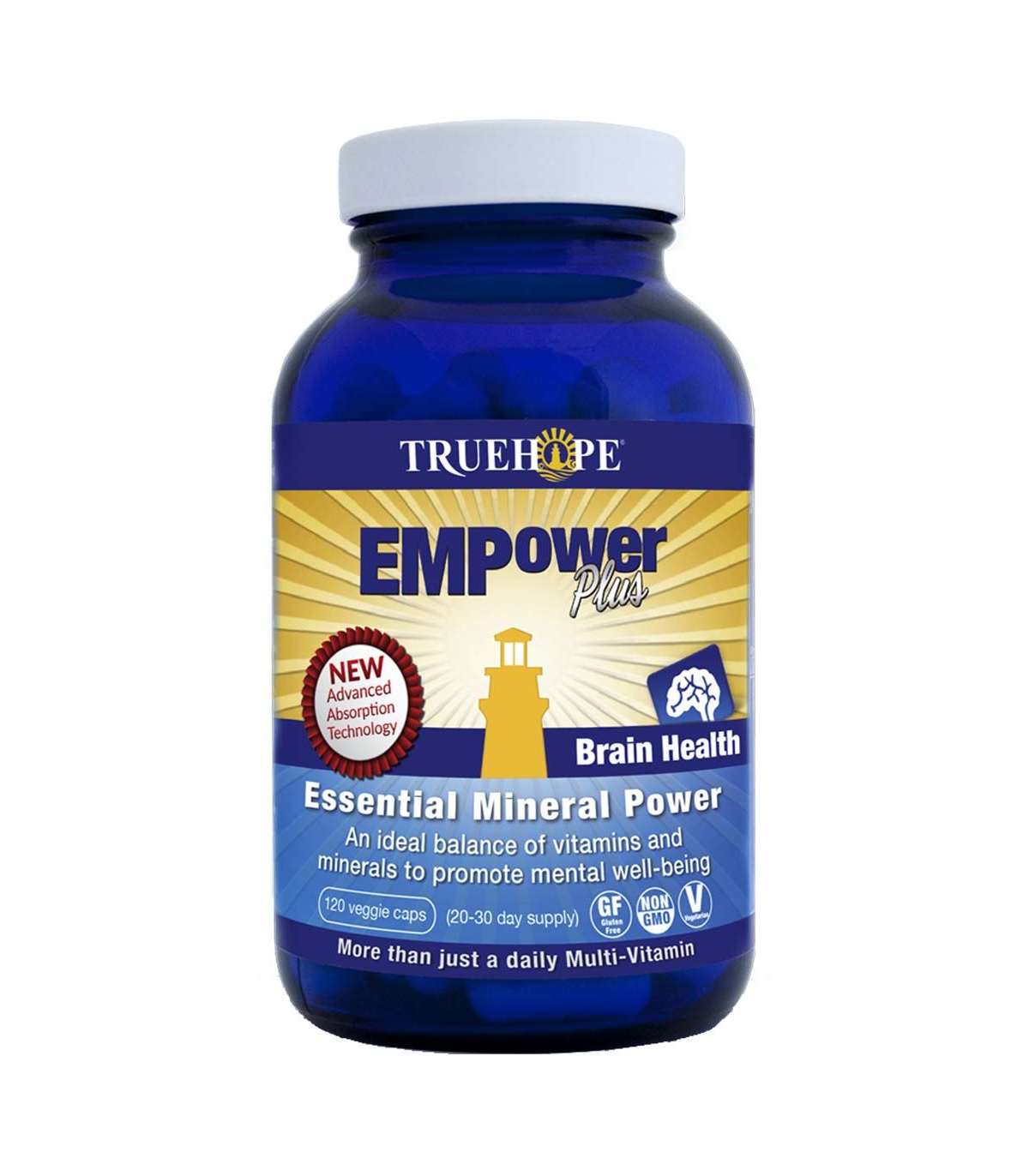 TRUEHOPE EMPower Plus 120 Capsules | Safest & Easiest Shopping Vitamins Online | VITASHOP