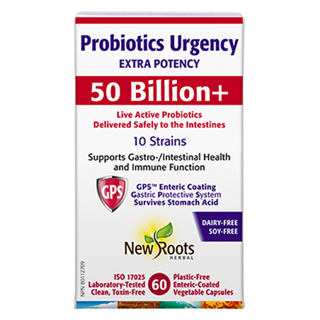 New Roots Probiotics Urgency 60 Capsules | 每天不同折扣, 全网最低价格 | 种类齐全的保健品店铺 VITASHOP, 只有你想不到, 没有你买不到 !