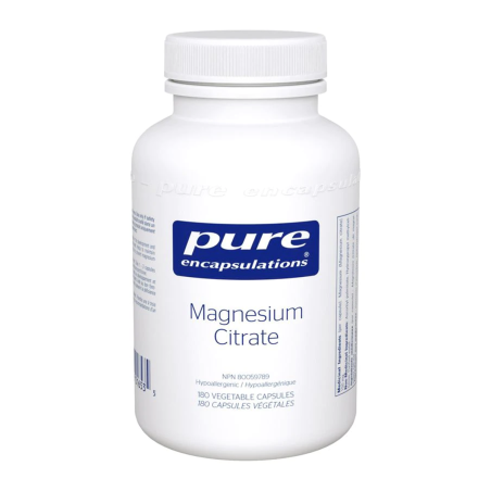Magnesium (citrate) 180 Capsules | Safest & Easiest Shopping Vitamins Online | VITASHOP
