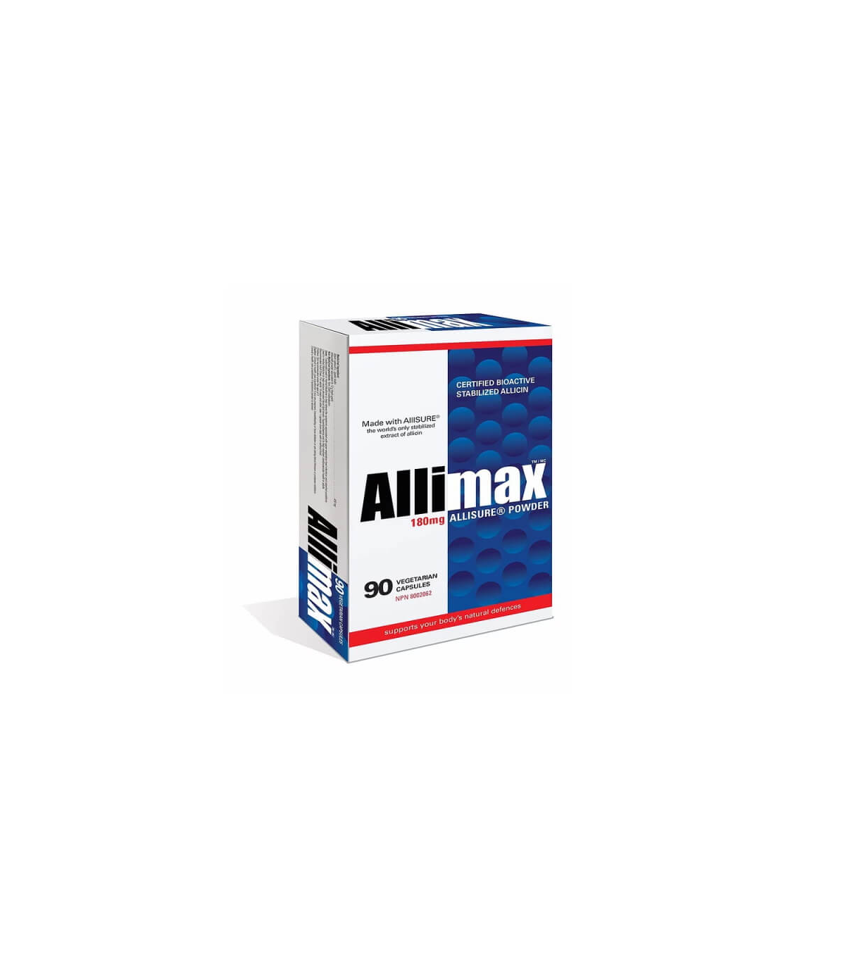 Allimax 180 mg 100% Stabilized Allicin 90 Capsules | Unbeatable Prices, Daily Deals | VITASHOP