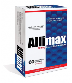 Allimax 180 mg d'Allicine Stabilisée à 100% 60 gélules | Prix imbattables, Bonnes Affaires du jour | VITASHOP