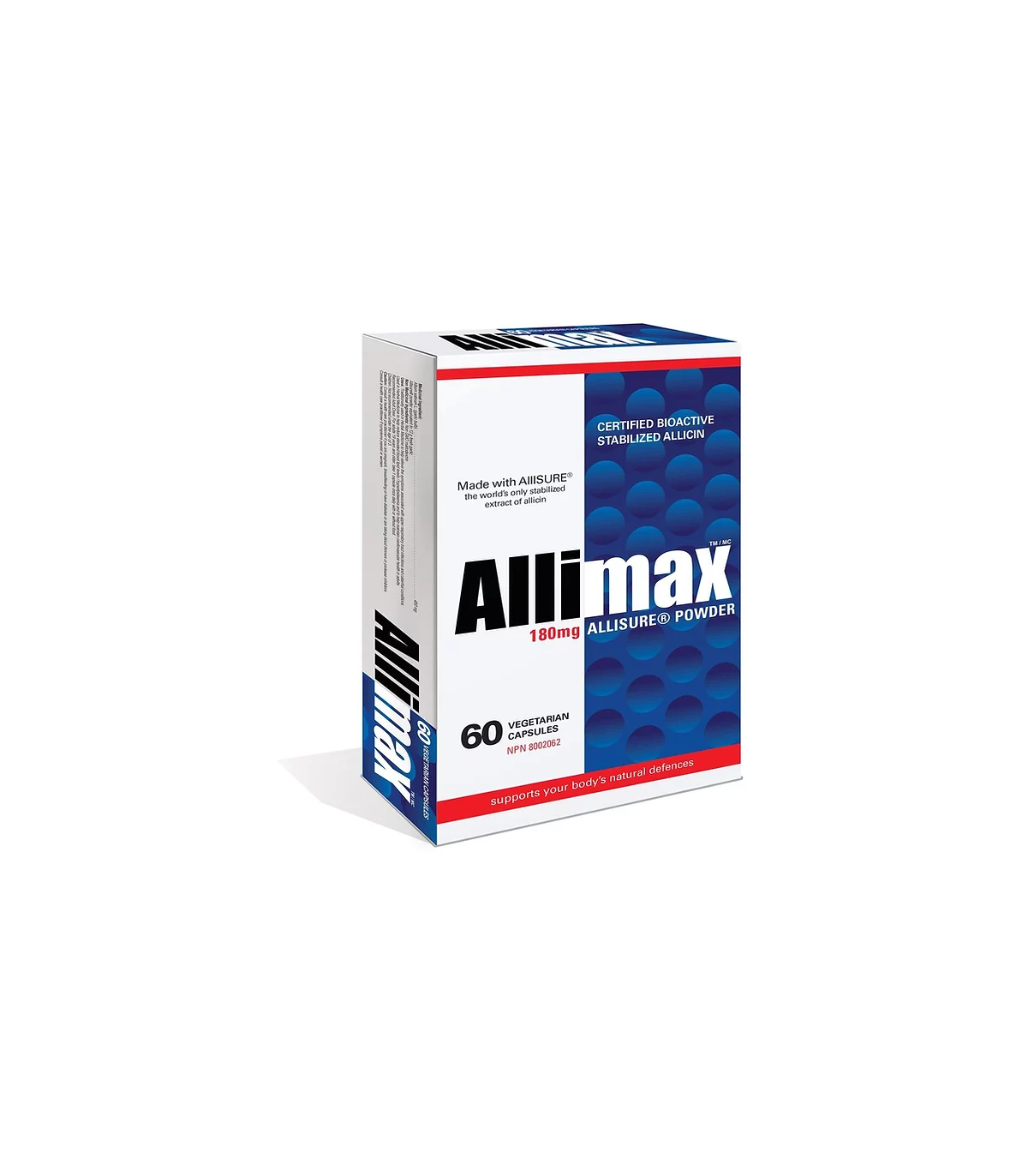 Allimax 180 mg 100% Stabilized Allicin 60 Capsules | Unbeatable Prices, Daily Deals | VITASHOP