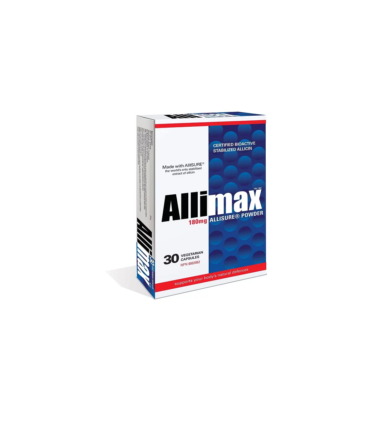Allimax 180 mg 100% Stabilized Allicin 30 Capsules | Unbeatable Prices, Daily Deals | VITASHOP