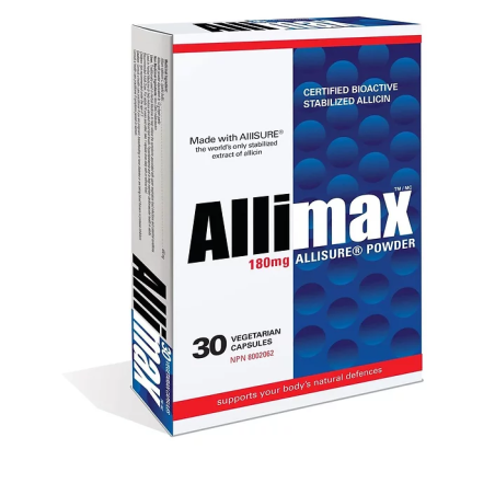 Allimax 100% 안정화 알리신 180mg 30캡슐 | 저렴한 가격, 데일리 딜 | VITASHOP