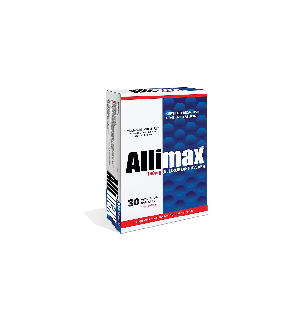 Allimax 180 mg 100% Stabilized Allicin 30 Capsules | Unbeatable Prices, Daily Deals | VITASHOP