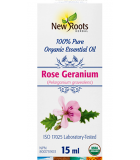 New Roots Rose Geranium Essential Oil 100% Pure Certified Organic 15 ml | 每天不同折扣, 全网最低价格 | 种类齐全的保健品店铺 VITASHOP, 只有你想不到, 没有你买不到 !