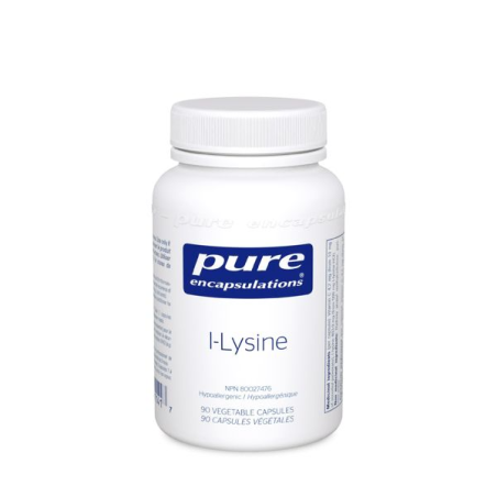 Pure Encapsulations l-Lysine 90 Capsules | 每天不同折扣, 全网最低价格 | 种类齐全的保健品店铺 VITASHOP, 只有你想不到, 没有你买不到 !
