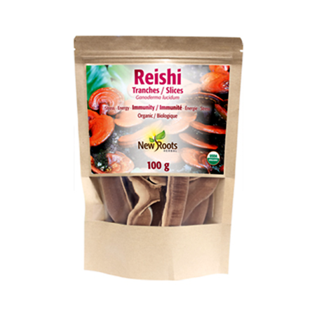 New Roots Reishi Slices Ganoderma lucidum Organic 100 g | 每天不同折扣, 全网最低价格 | 种类齐全的保健品店铺 VITASHOP, 只有你想不到, 没有你买不到 !