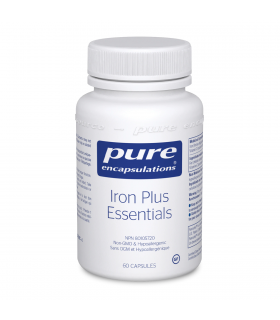 Pure Encapsulations Iron Plus Essentials 60 Capsules | Unbeatable Prices, Daily Deals | VITASHOP