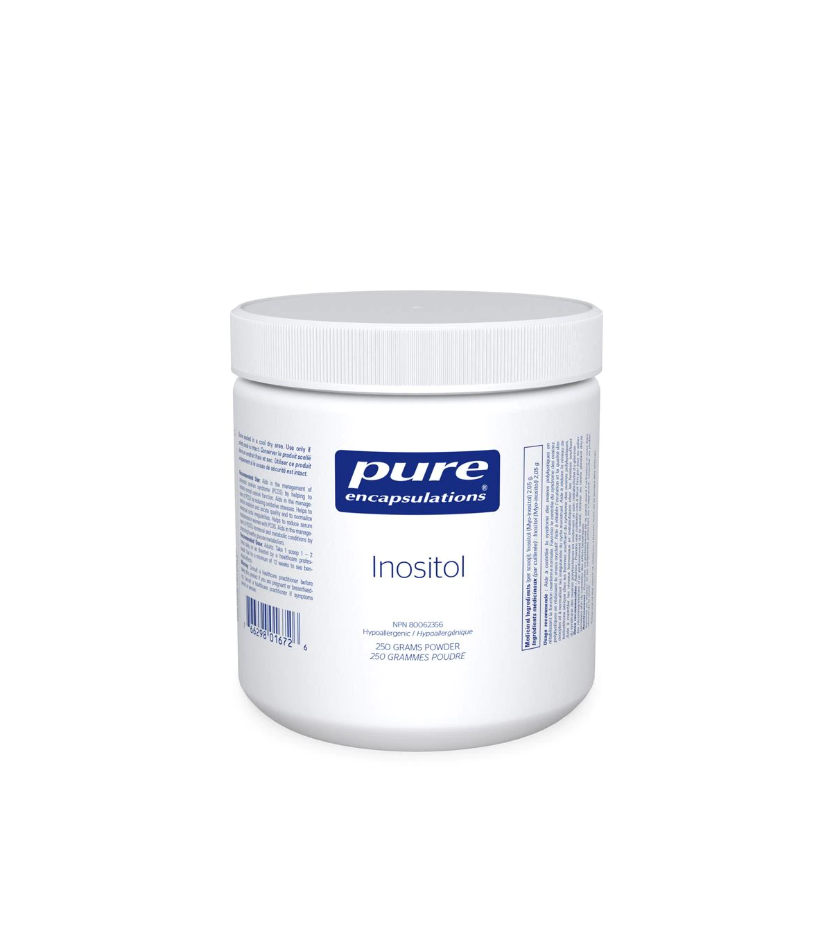 Pure Encapsulations Inositol 250 g | 每天不同折扣, 全网最低价格 | 种类齐全的保健品店铺 VITASHOP, 只有你想不到, 没有你买不到 !