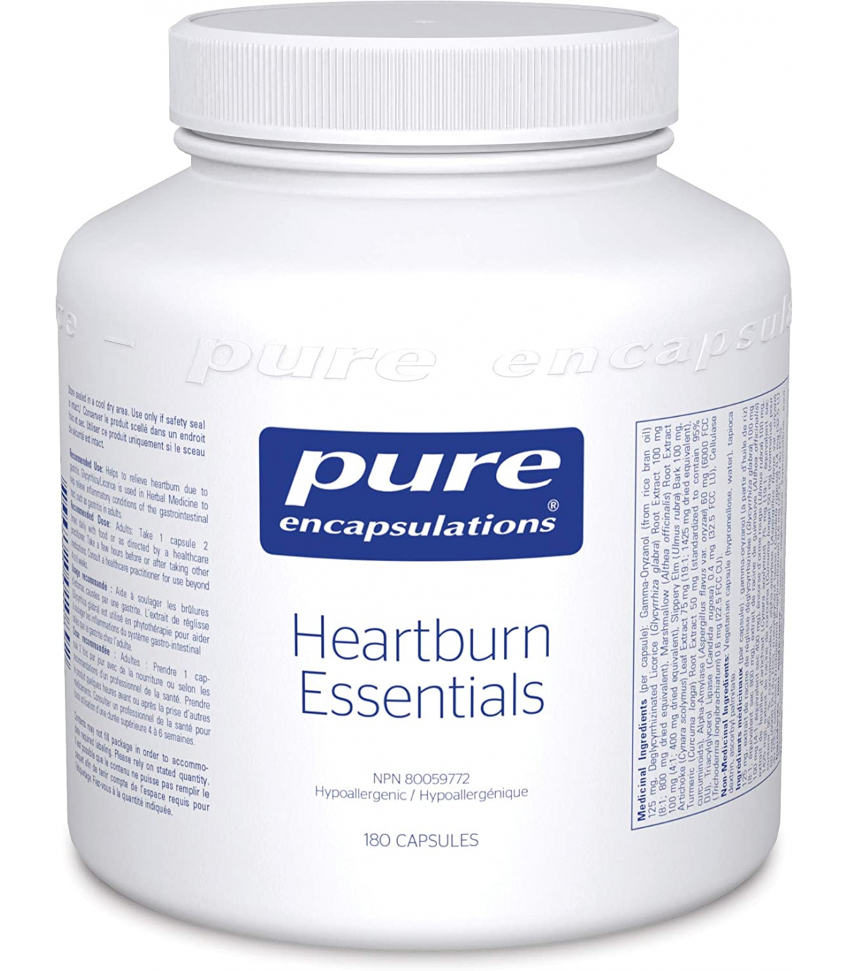 Pure Encapsulations Heartburn Essentials 180 Capsules | 每天不同折扣, 全网最低价格 | 种类齐全的保健品店铺 VITASHOP, 只有你想不到, 没有你买不到 !