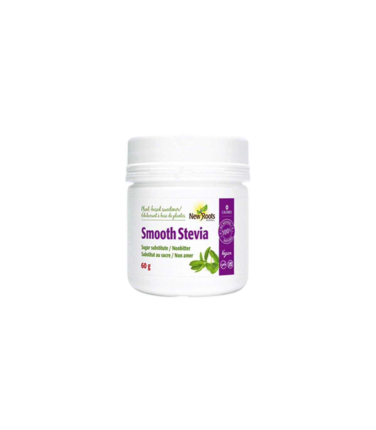 New Roots Smooth Stevia 60 g | Unbeatable Prices, Daily Deals | VITASHOP