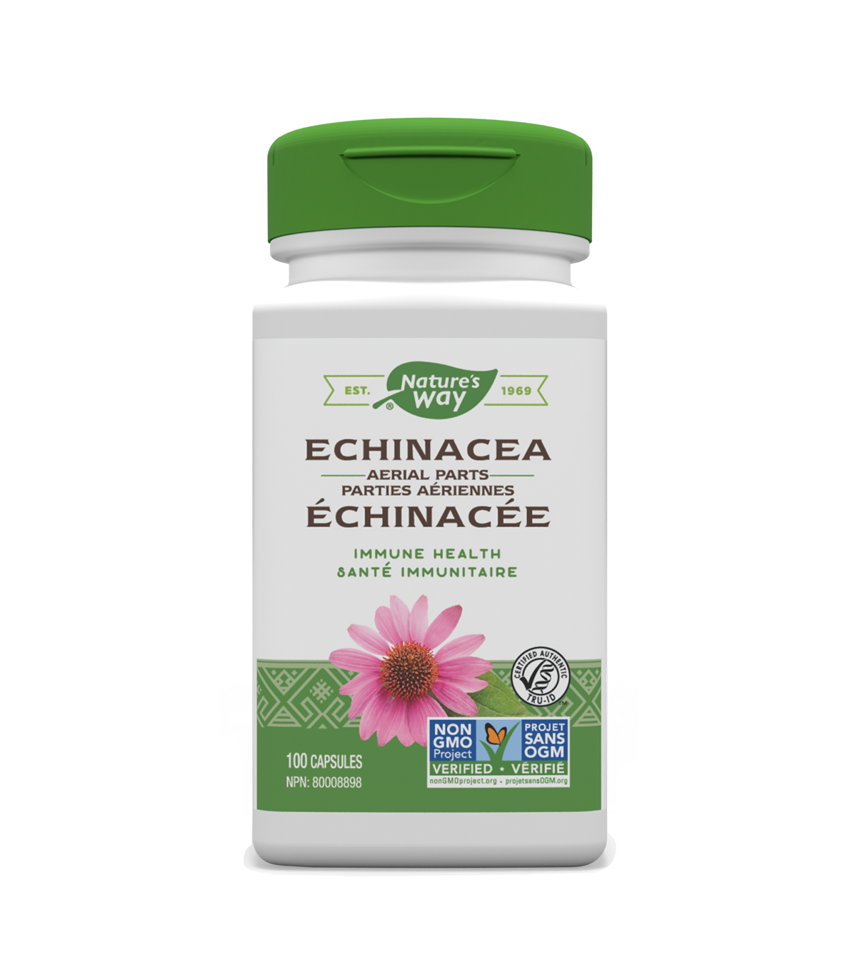 Nature's Way Echinacea Herb 100 Vegi Capsules | 每天不同折扣, 全网最低价格 | 种类齐全的保健品店铺 VITASHOP, 只有你想不到, 没有你买不到 !