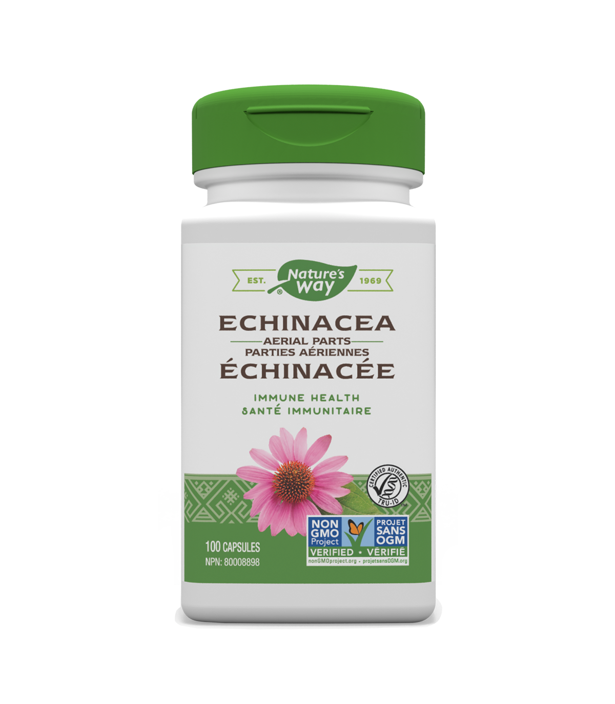 Nature's Way Echinacea Herb 100 Vegi Capsules | 每天不同折扣, 全网最低价格 | 种类齐全的保健品店铺 VITASHOP, 只有你想不到, 没有你买不到 !