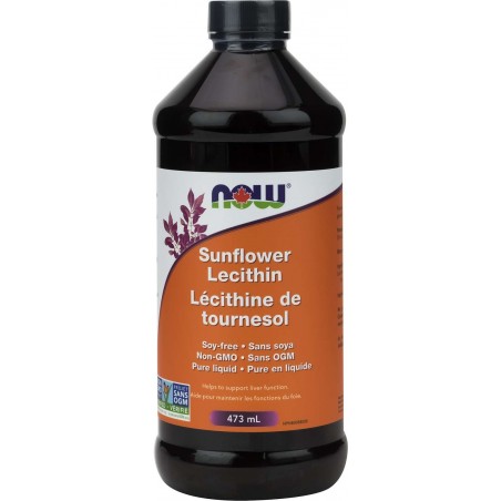 Lécithine liquide de tournesol, 473 mL | Safest & Easiest Shopping Vitamins Online | VITASHOP