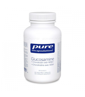 Pure Encapsulations Glucosamine + Chondroitin with MSM  120 Capsules | Unbeatable Prices, Daily Deals | VITASHOP