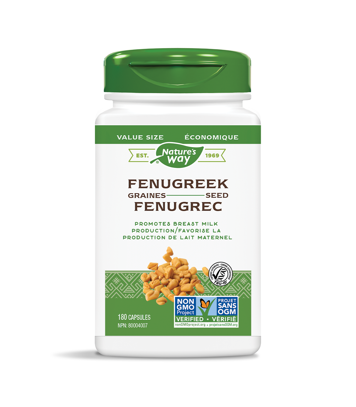 Fenugreek Seed 180 Vegi Capsules | Safest & Easiest Shopping Vitamins Online | VITASHOP