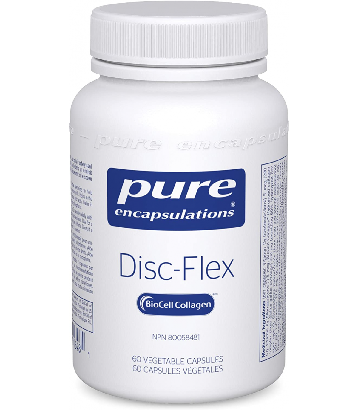 Pure Encapsulations 퓨어 인캡슐레이션 디스크 플렉스 60 캡슐 | 매일 업데이트되는 특가 상품 | VITASHOP