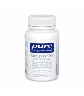 Pure Encapsulations Curcumin 500 with Bioperine 60 Capsules | 每天不同折扣, 全网最低价格 | 种类齐全的保健品店铺 VITASHOP, 只有你想不到, 没有你买不到 !