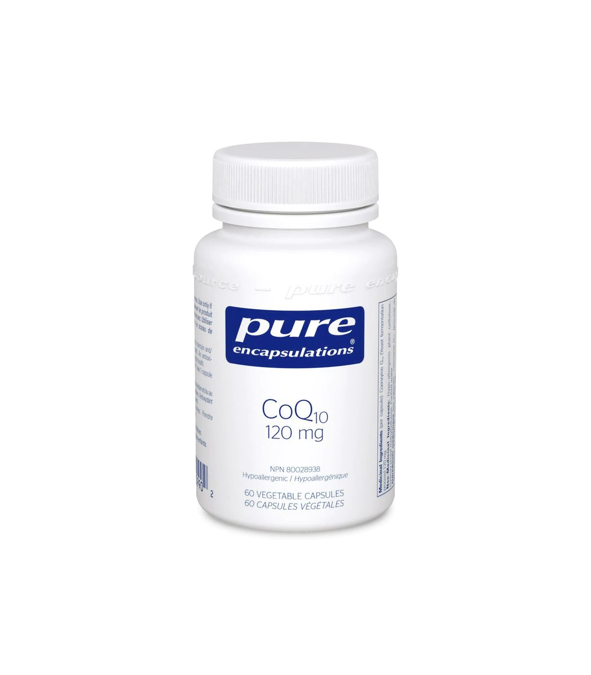 Pure Encapsulations CoQ10 120 mg 60 Capsules | 每天不同折扣, 全网最低价格 | 种类齐全的保健品店铺 VITASHOP, 只有你想不到, 没有你买不到 !