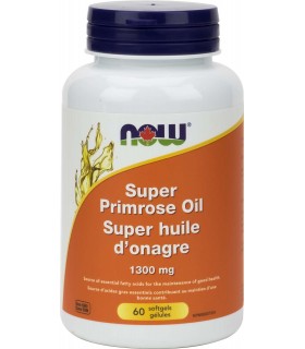 NOW Foods Super Primrose Oil 1300 mg, 60 Softgels | Unbeatable Prices, Daily Deals | VITASHOP