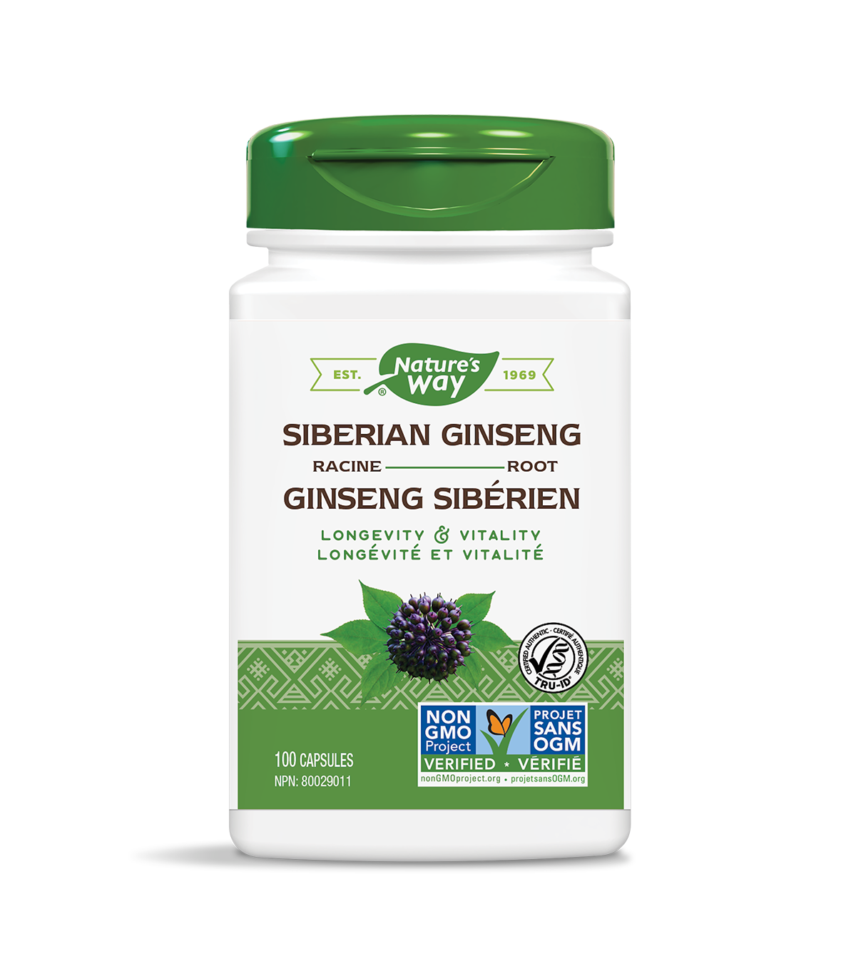 Nature's Way Ginseng, Siberian 100 Vegi Capsules | 每天不同折扣, 全网最低价格 | 种类齐全的保健品店铺 VITASHOP, 只有你想不到, 没有你买不到 !