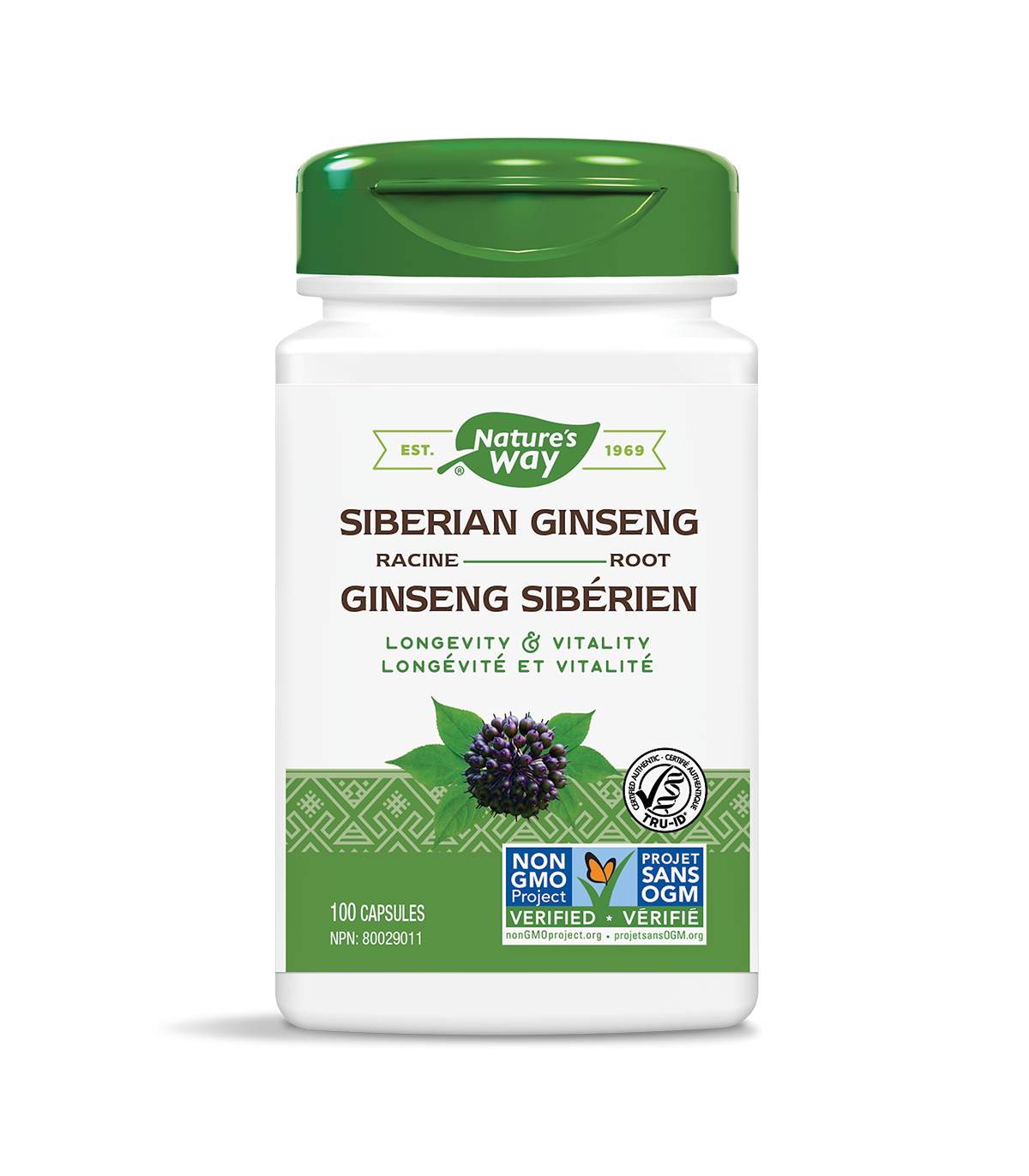 Nature's Way Ginseng, Siberian 100 Vegi Capsules | 每天不同折扣, 全网最低价格 | 种类齐全的保健品店铺 VITASHOP, 只有你想不到, 没有你买不到 !