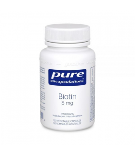Pure Encapsulations Biotin 8 mg 120 Capsules | Unbeatable Prices, Daily Deals | VITASHOP