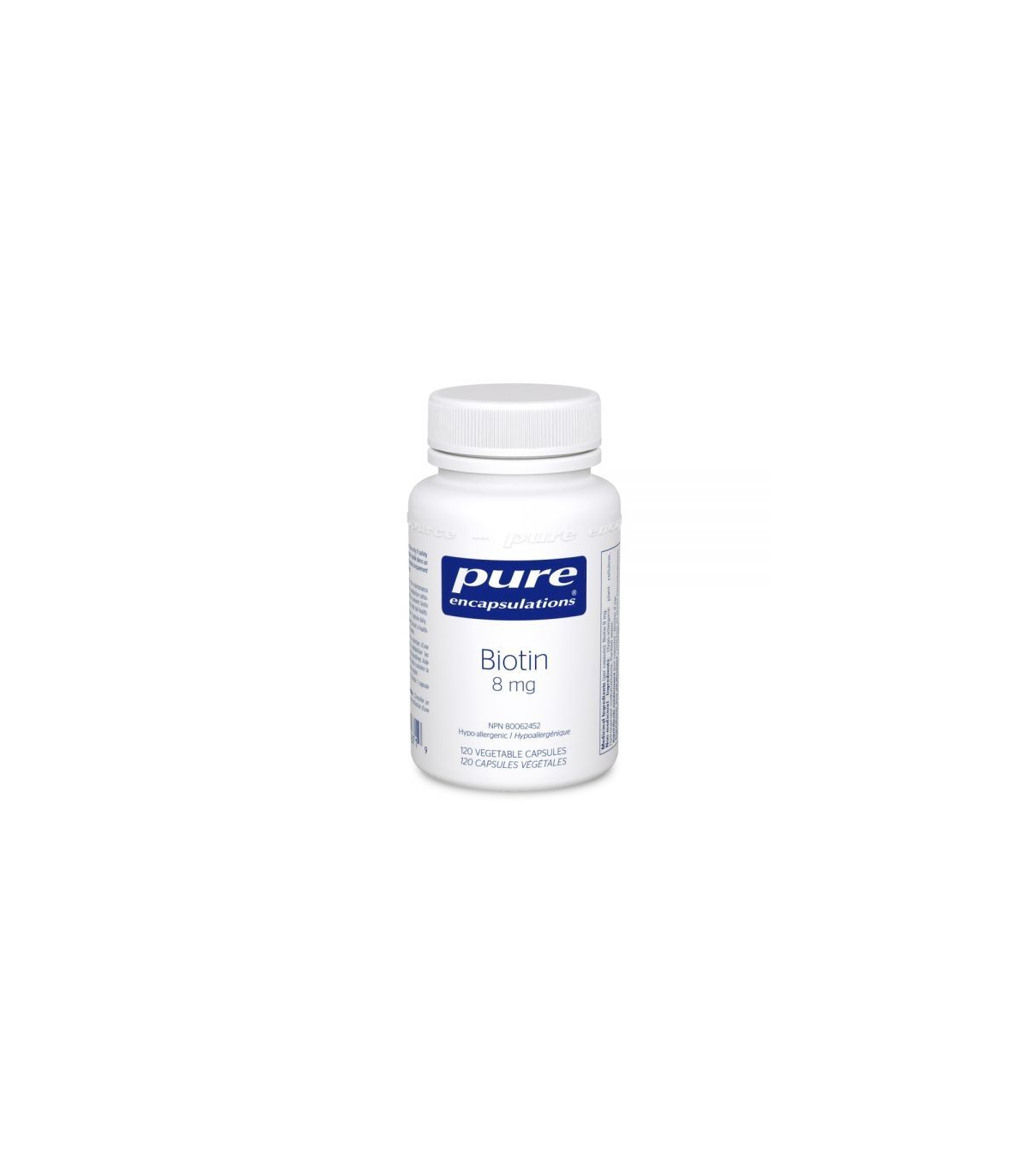 Pure Encapsulations Biotin 8 mg 120 Capsules | 每天不同折扣, 全网最低价格 | 种类齐全的保健品店铺 VITASHOP, 只有你想不到, 没有你买不到 !