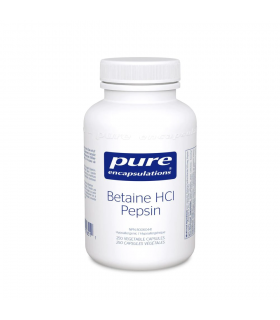 Pure Encapsulations Betaine HCl Pepsin 250 Capsules | Unbeatable Prices, Daily Deals | VITASHOP